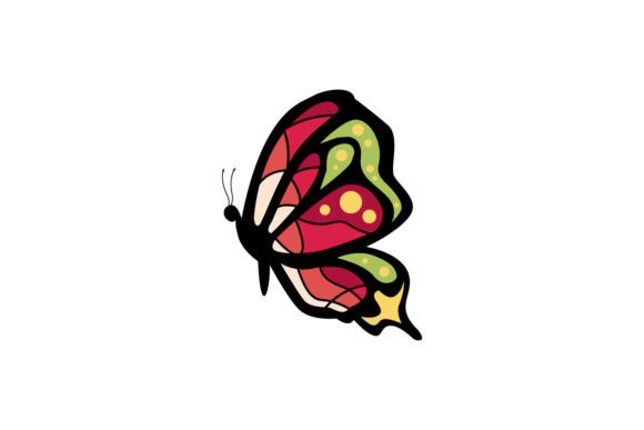 Butterfly Insect Animal Vector Design