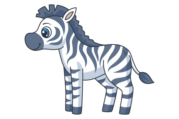 Cartoon Zebra Graphics: Fun Illustrations for Real Projects