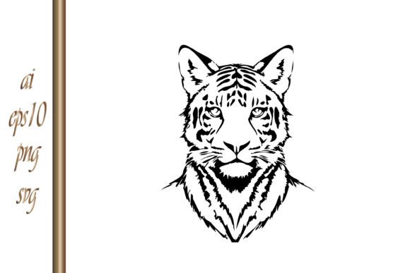 Sketch Tiger Tattoo Animal Clipart